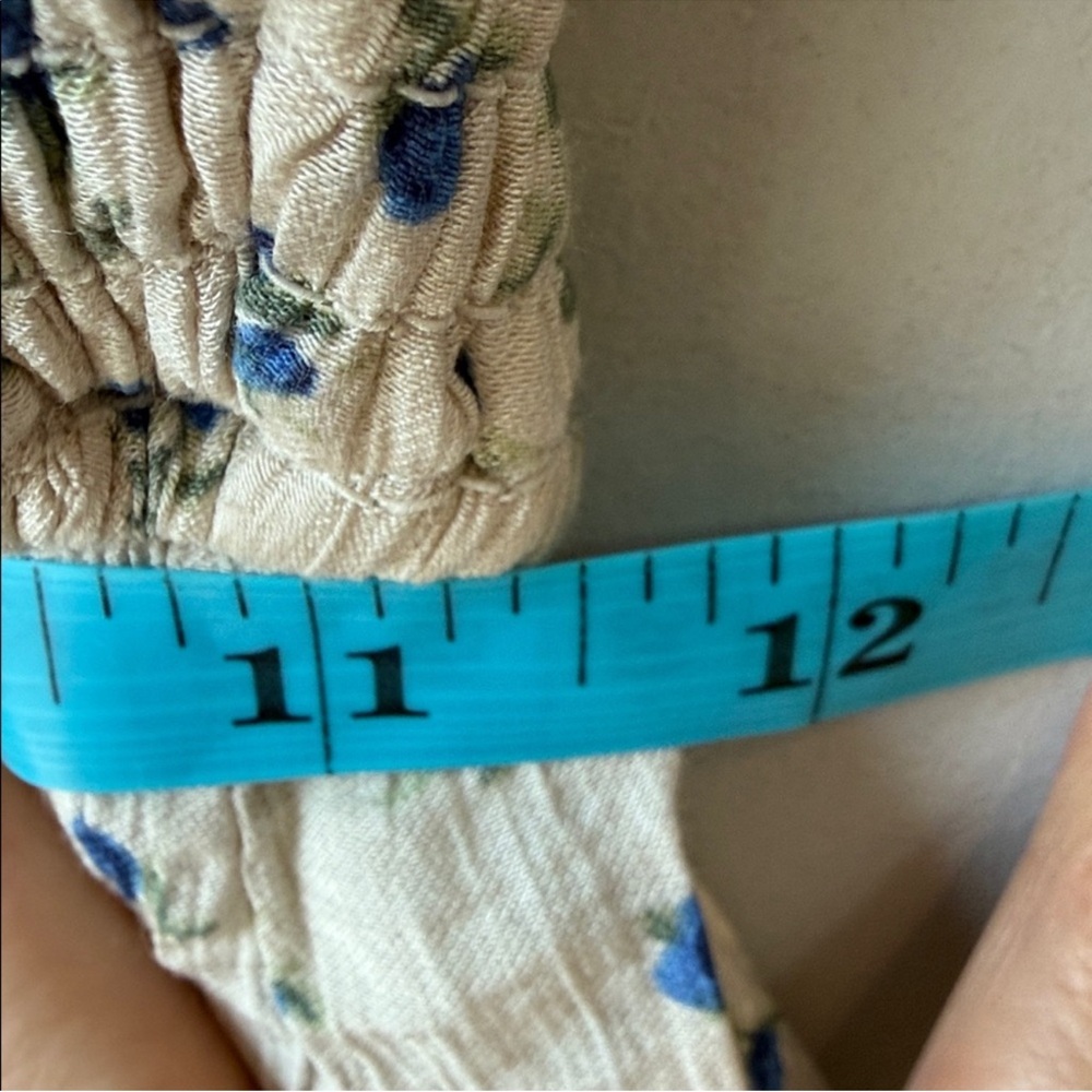 AND NOW THIS Floral Smocked Prairie Tiered Ruffle Maxi Dress - Picture 8 of 9